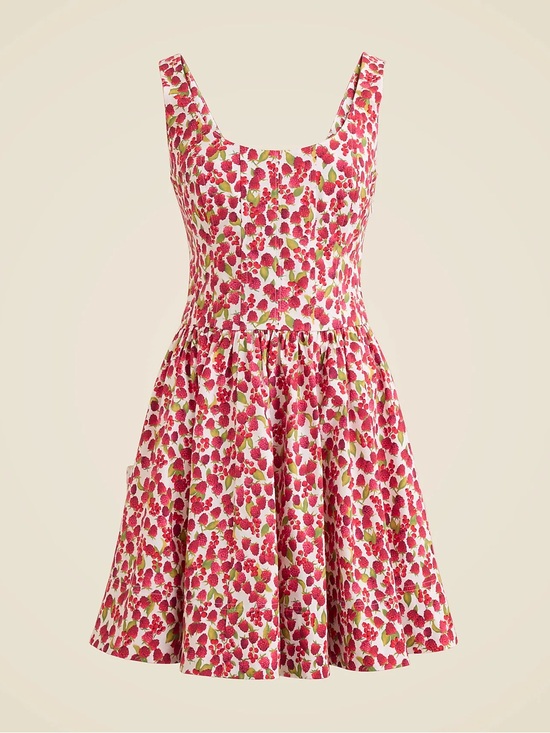 J. Crew Dresses & Skirts - Mini dress in raspberry print
